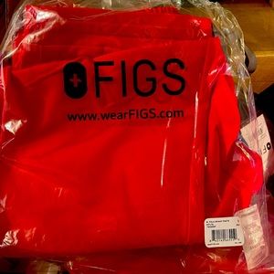 Figs Scrubs Pop Red Yola Pants SP